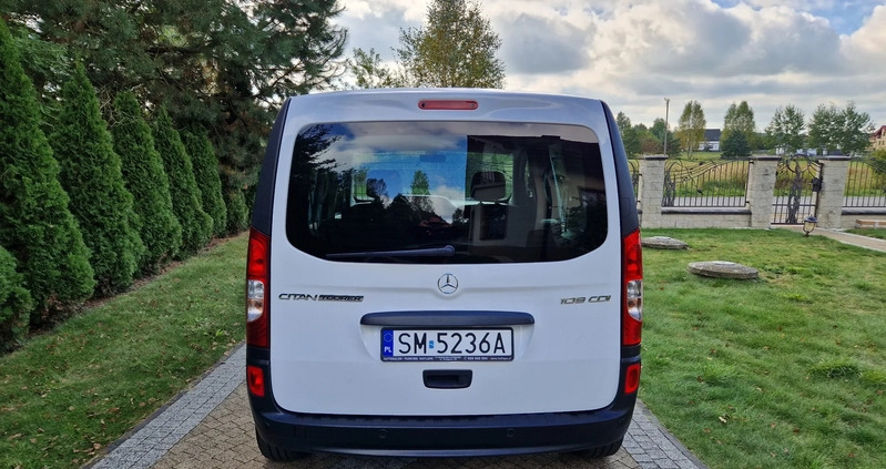 Mercedes-Benz Citan cena 68900 przebieg: 128000, rok produkcji 2019 z Zagórz małe 191